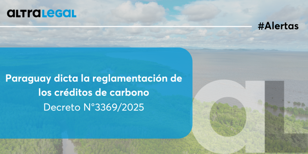 Reglamentación ley de créditos de carbono