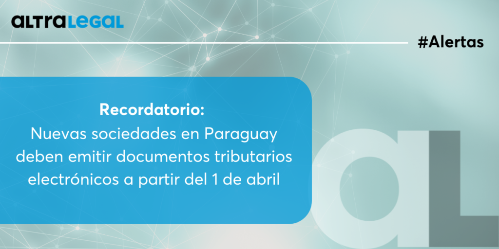 Recordatorio nuevas sociedades
