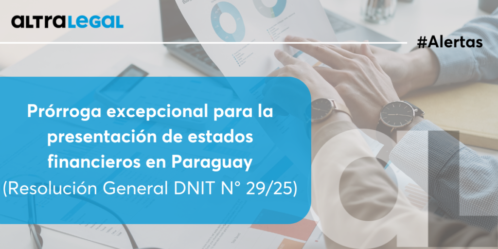 Prórroga presentación de estados financieros