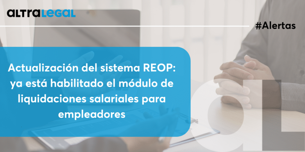 Actualización del sistema REOP