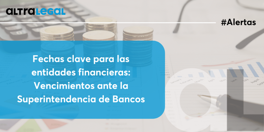 Fechas clave para entidades financieras