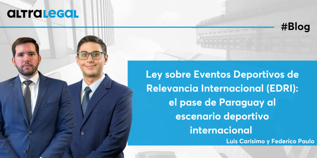 Ley EDRI: el pase de Paraguay al escenario deportivo internacional