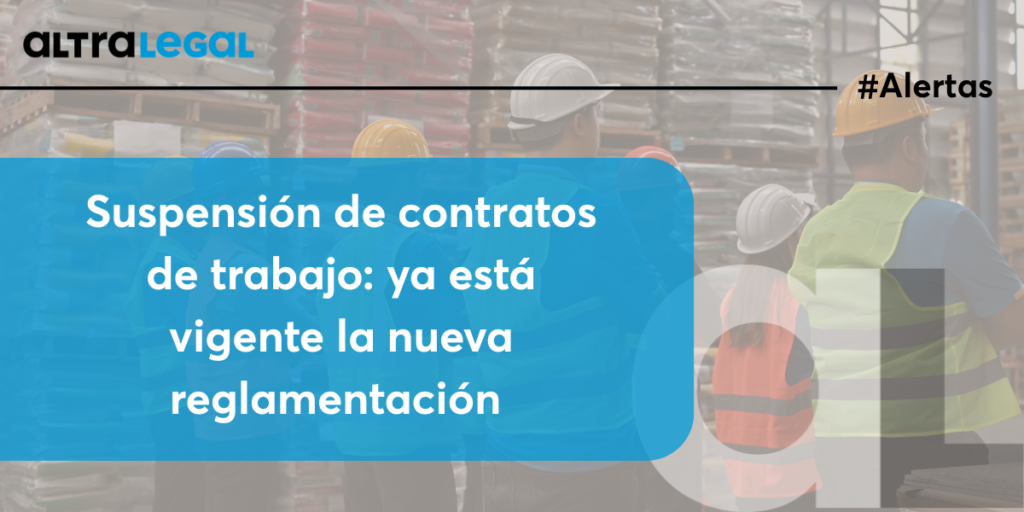 Suspensión de contratos de trabajo